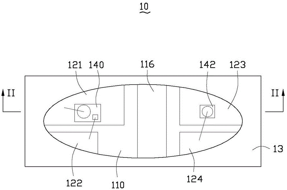 Light-emitting diode packaging structure