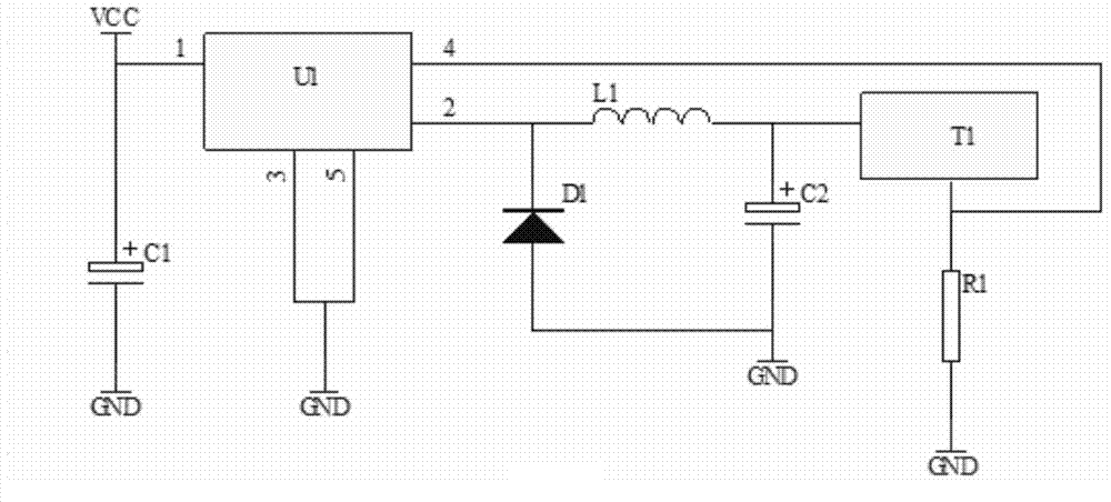 Constant power output circuit and ultrasonic tooth cleaner constant power control method