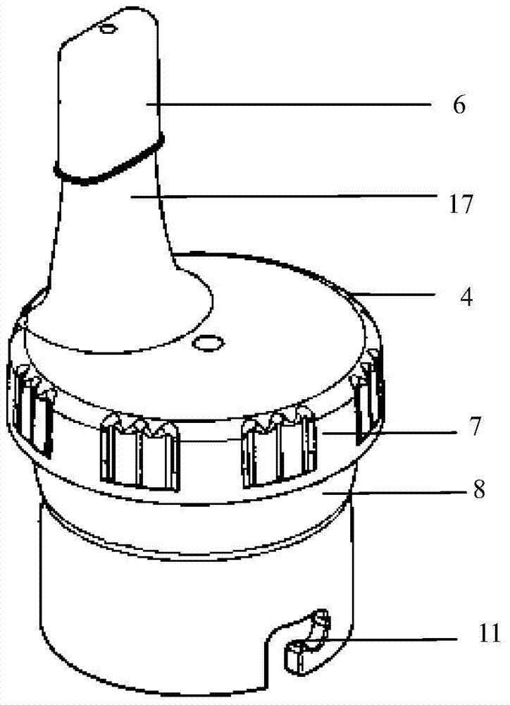 Sputum pot with smearing function