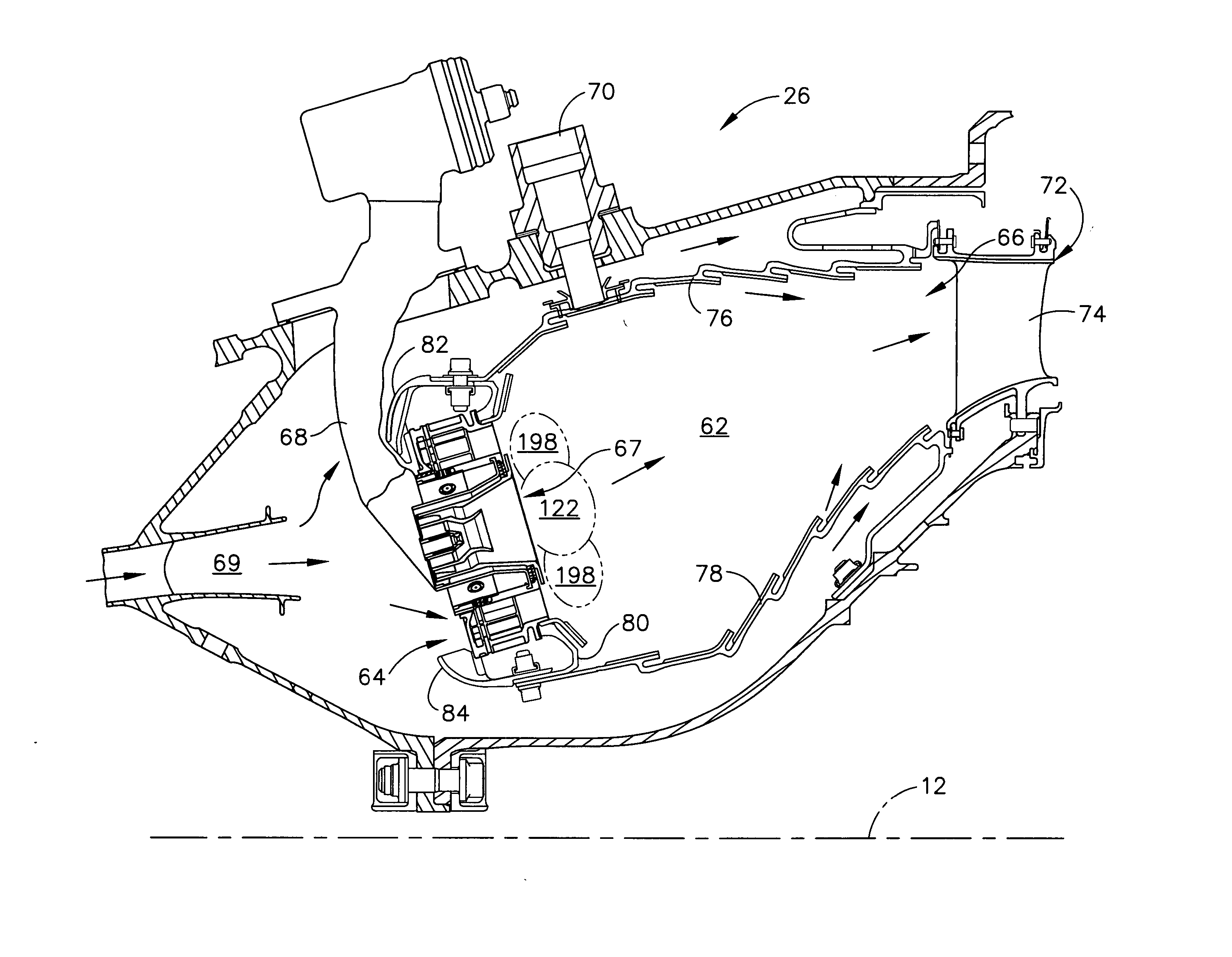 Mixer assembly for combustor of a gas turbine engine having a plurality of counter-rotating swirlers