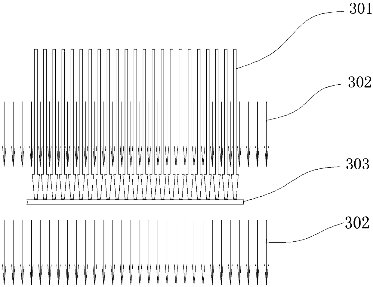 A kind of processing method of nanometer and micrometer hole