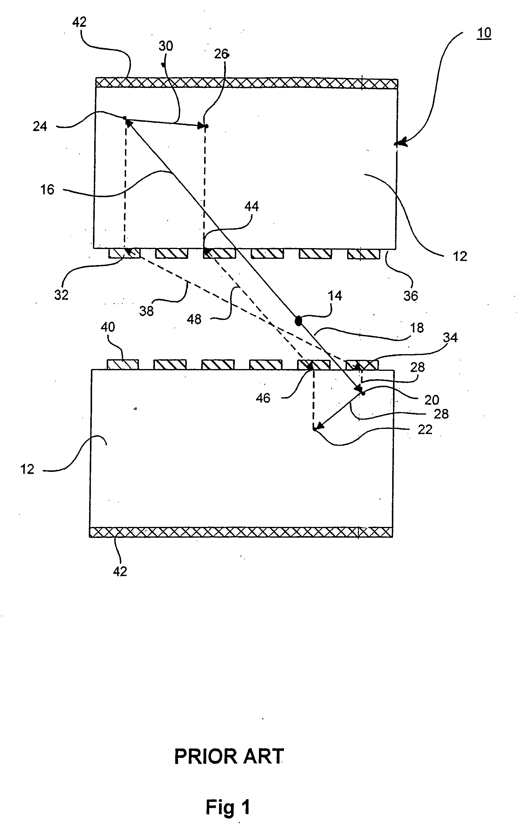 Three dimensional radiation detector