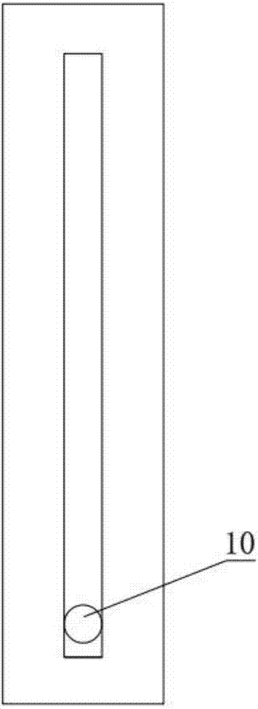 Immunomagnetic experimental device with test strip