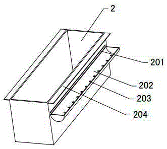 Flue gas treatment system and treatment method for PVC glove production workshop