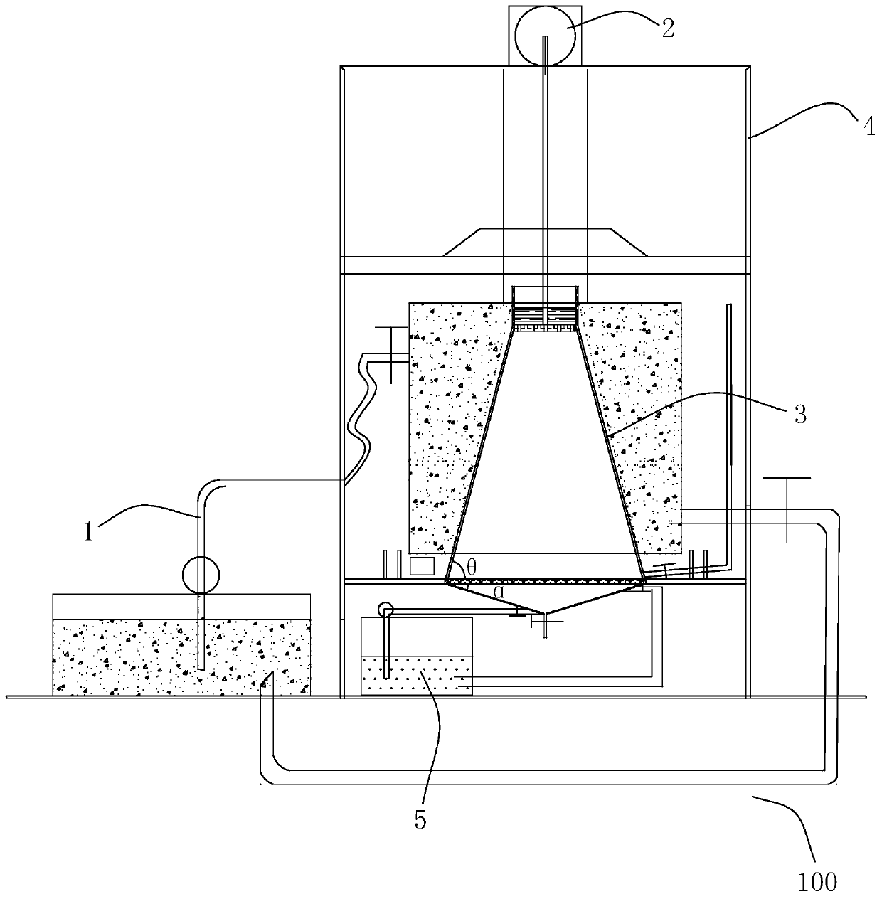 Gallium purification device and method