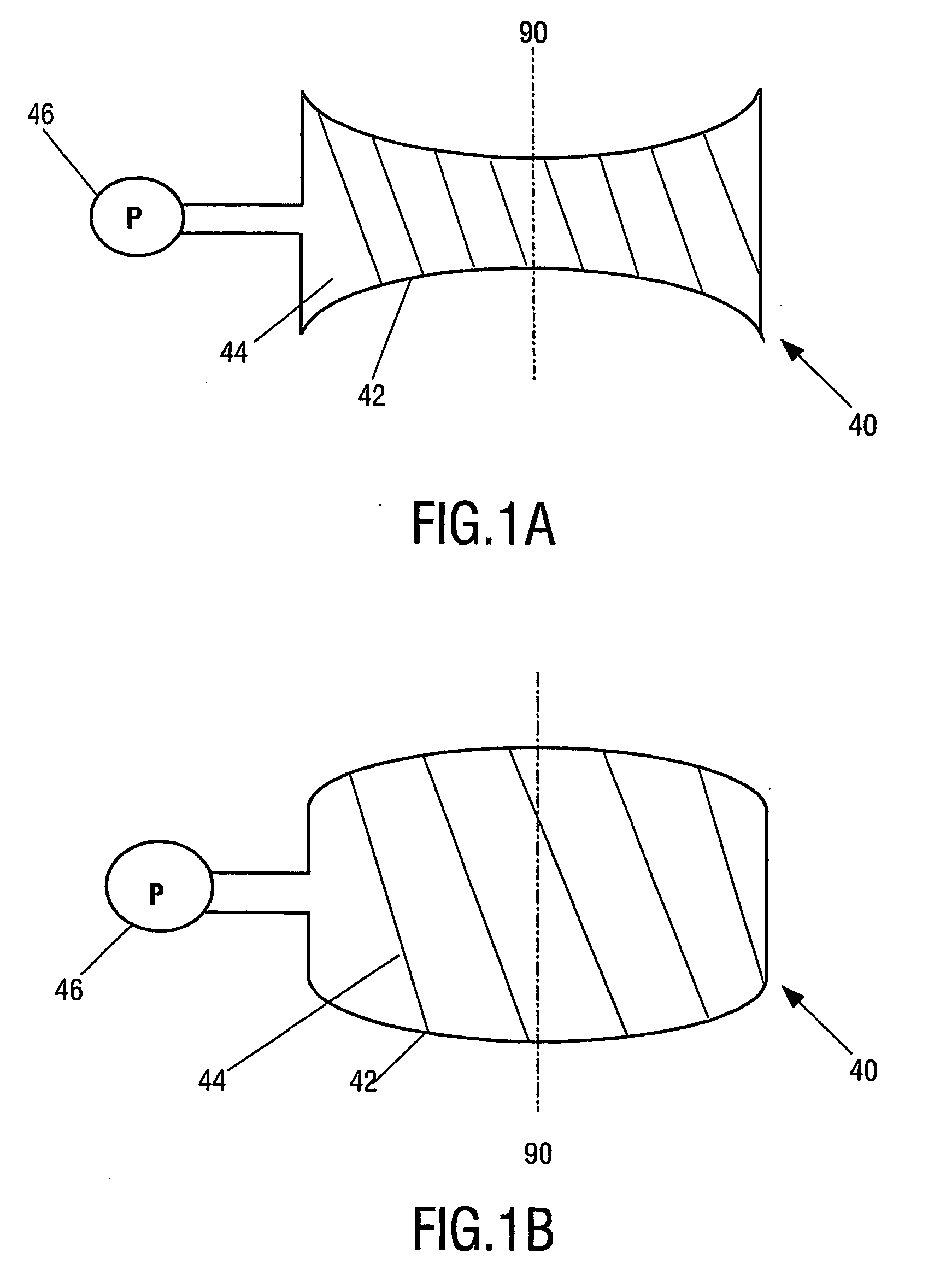 Variable shape lens