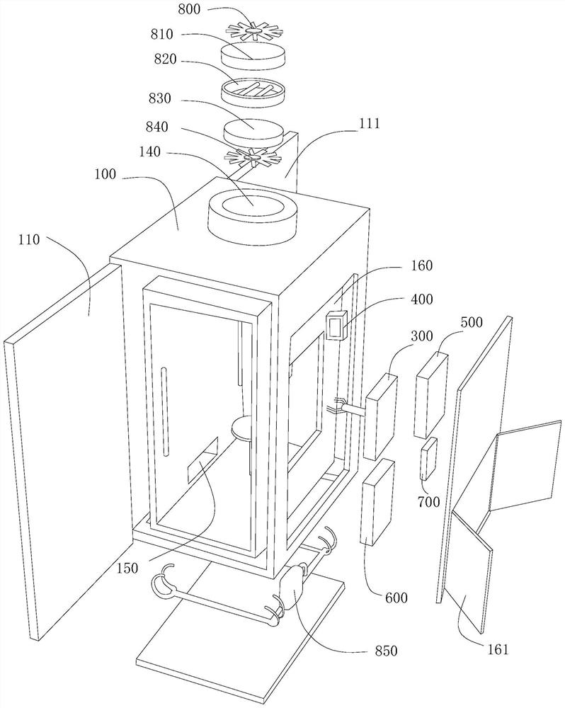 Automatic vaccine inoculation cabin system and control method