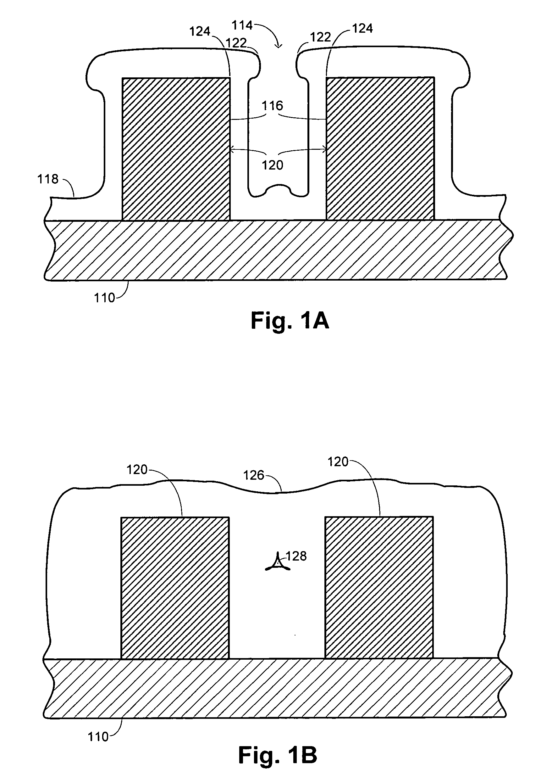 Low stress STI films and methods