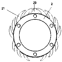 Elastic speed reducer