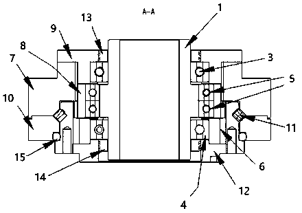 Elastic speed reducer