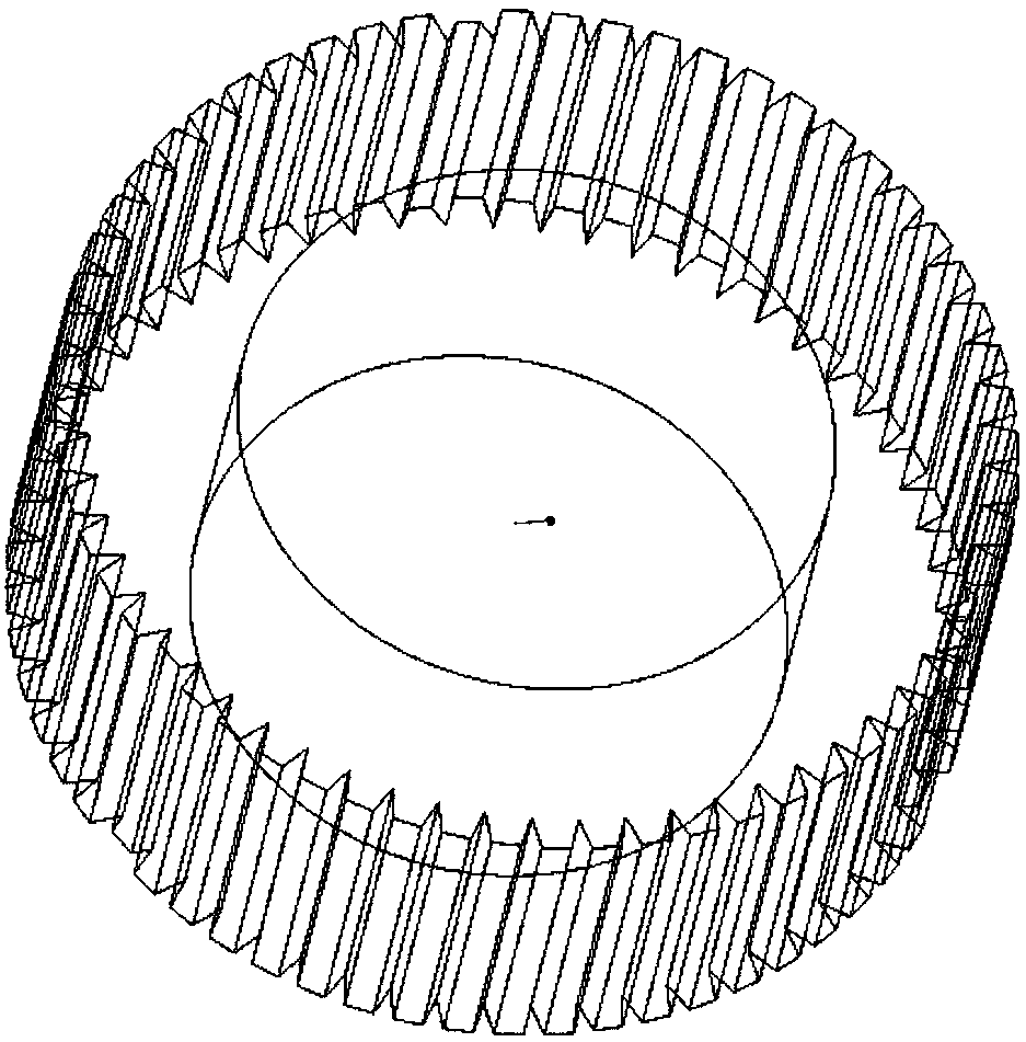 Speed and key phase integrated detection system for rotating machines