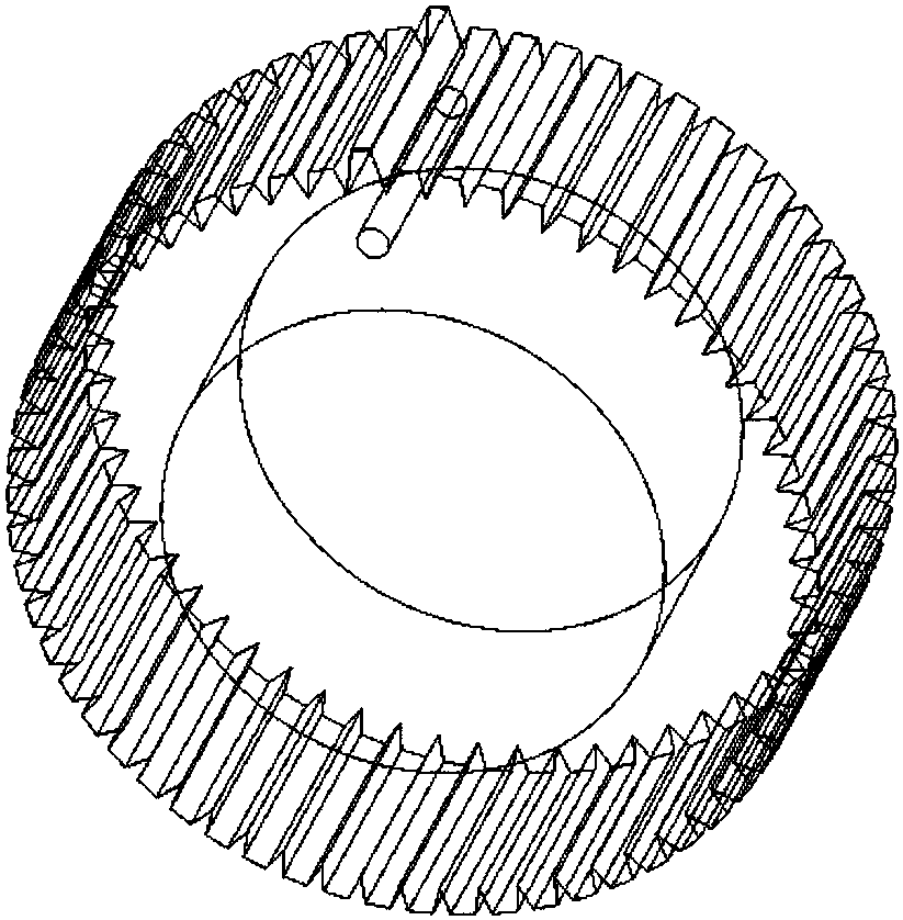 Speed and key phase integrated detection system for rotating machines