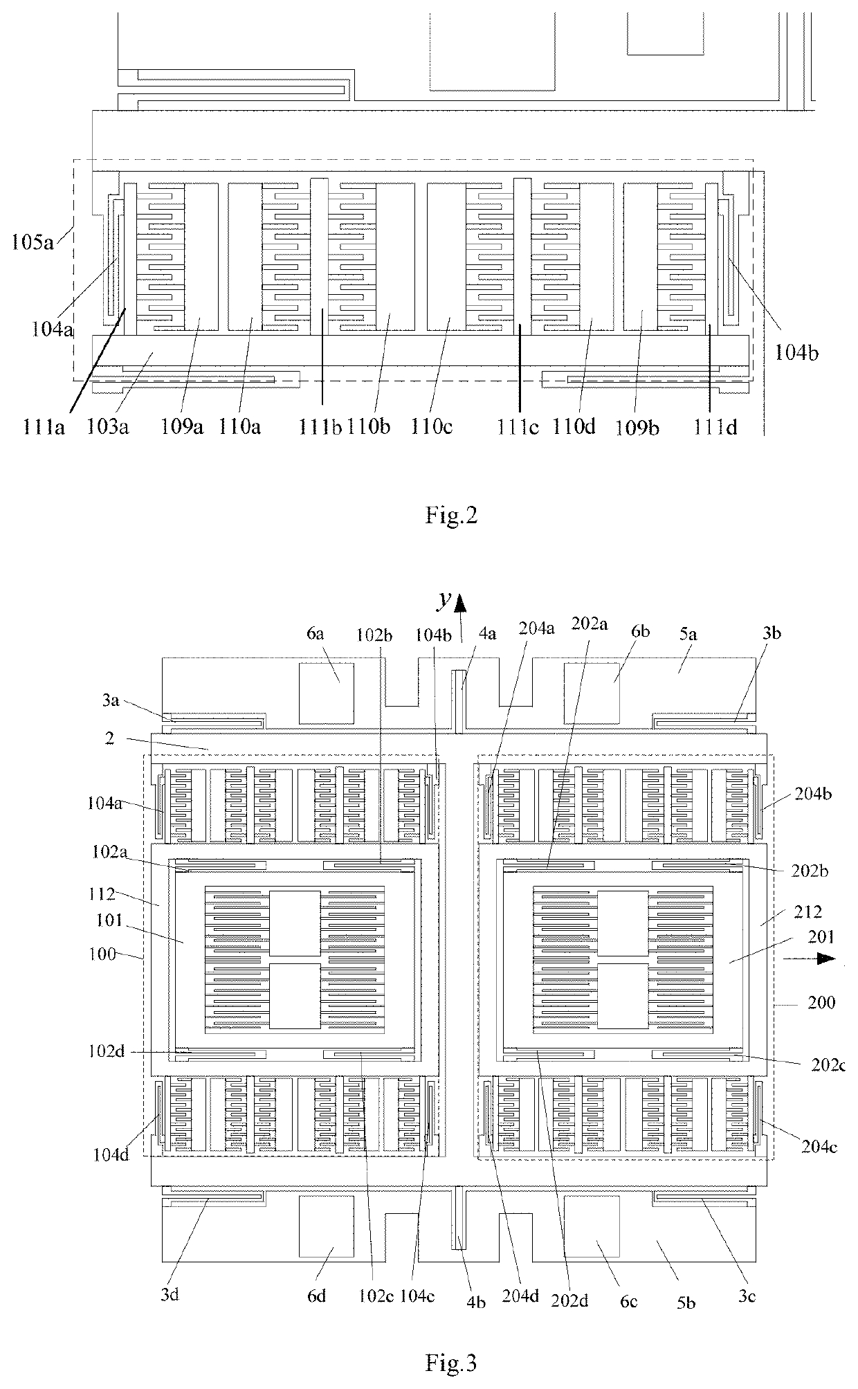 Silicon-based micro-machined vibratory gyroscope with an I-shaped structure