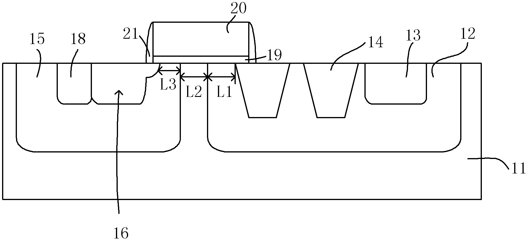 LDMOS (Laterally Diffused Metal Oxide Semiconductor) transistor and manufacturing method thereof