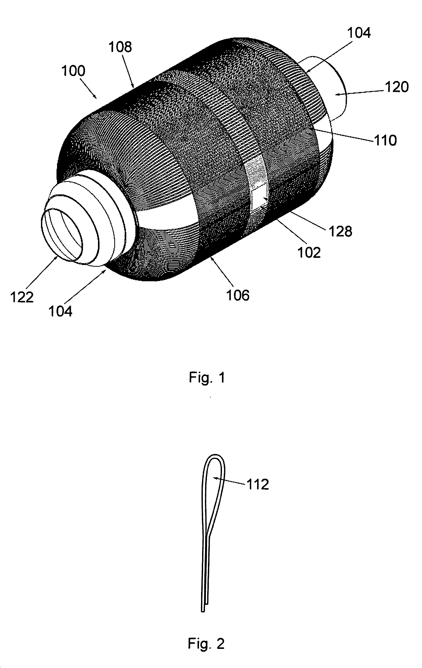 Method for making an opening in the bladder of an inflatable modular structure for receiving a window