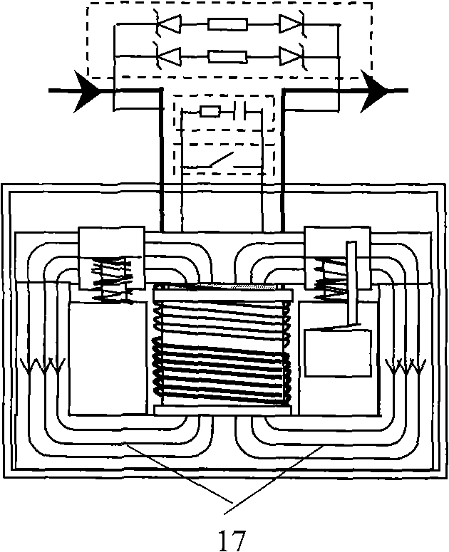 Jump reactance current limiter