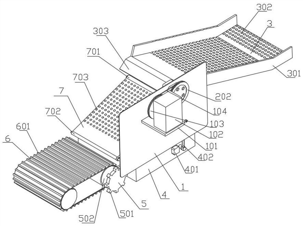 Garbage collection device for river cleaning vessels