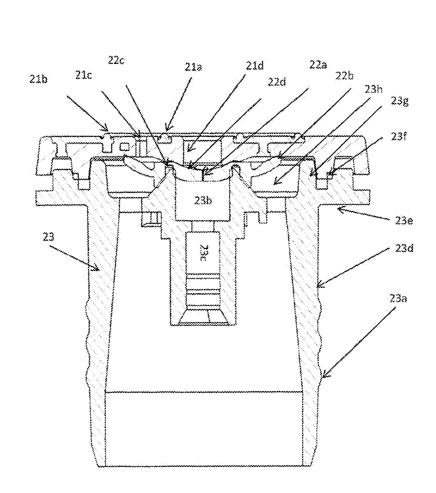 Valve-controlled dispensing closure