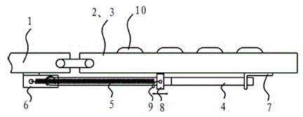 Infrared sensing alarm system power distribution cabinet with cabinet door return apparatus