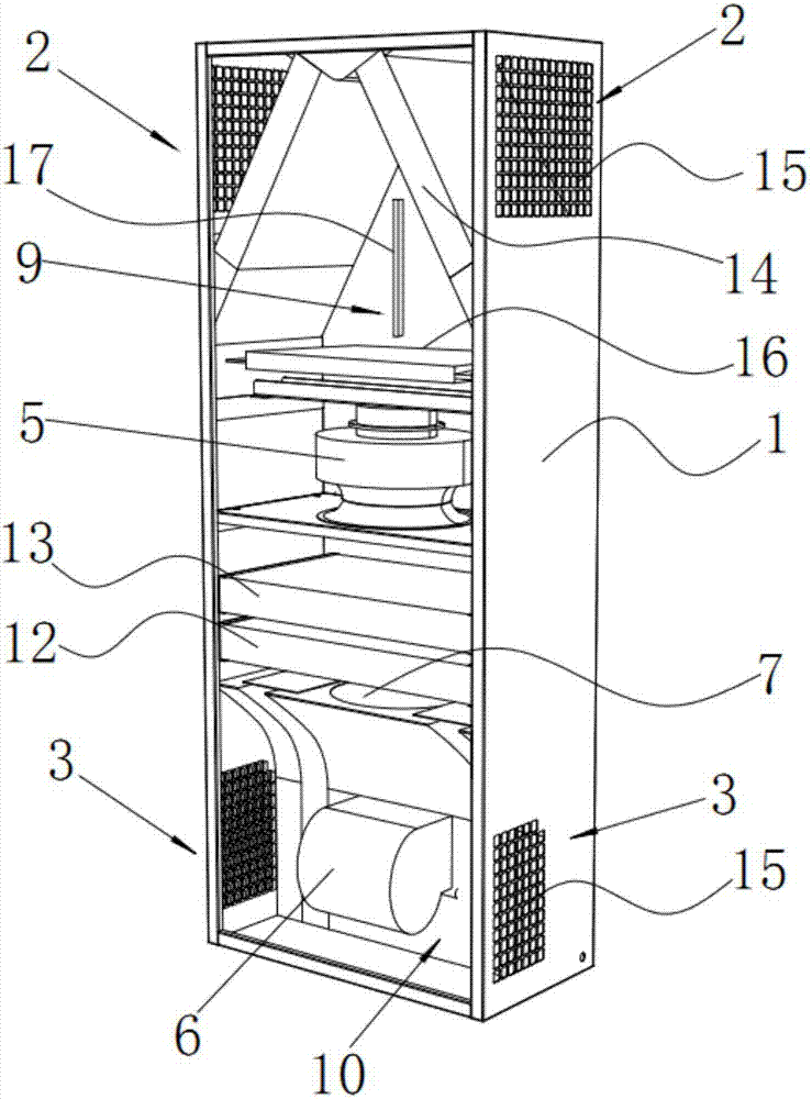 Fresh air ventilation device and full-automatic and intelligent ventilation equipment