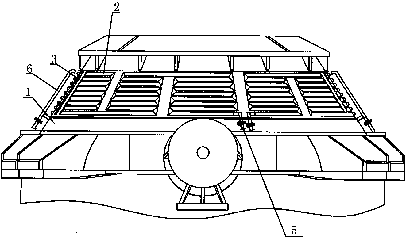 Furnace cap water-cooling device for converter