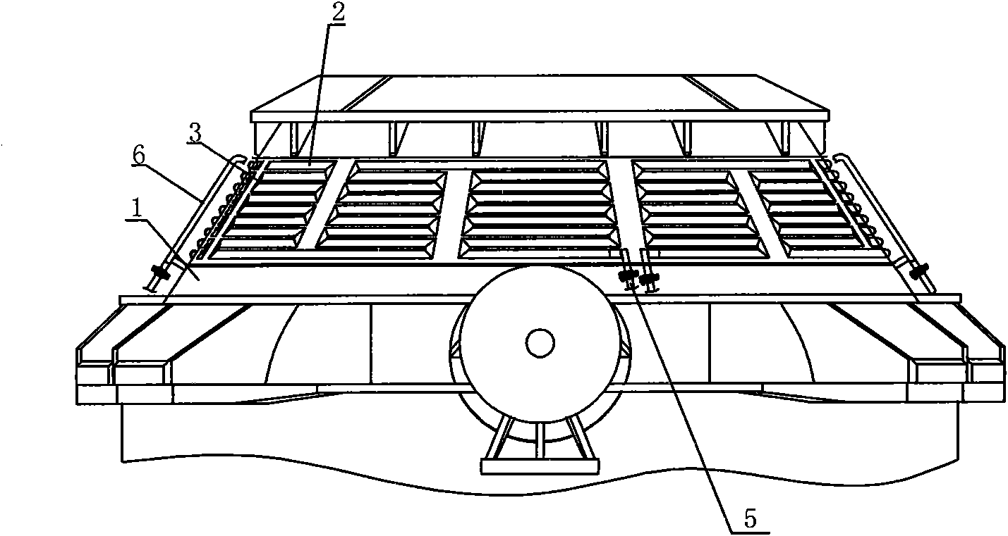 Furnace cap water-cooling device for converter