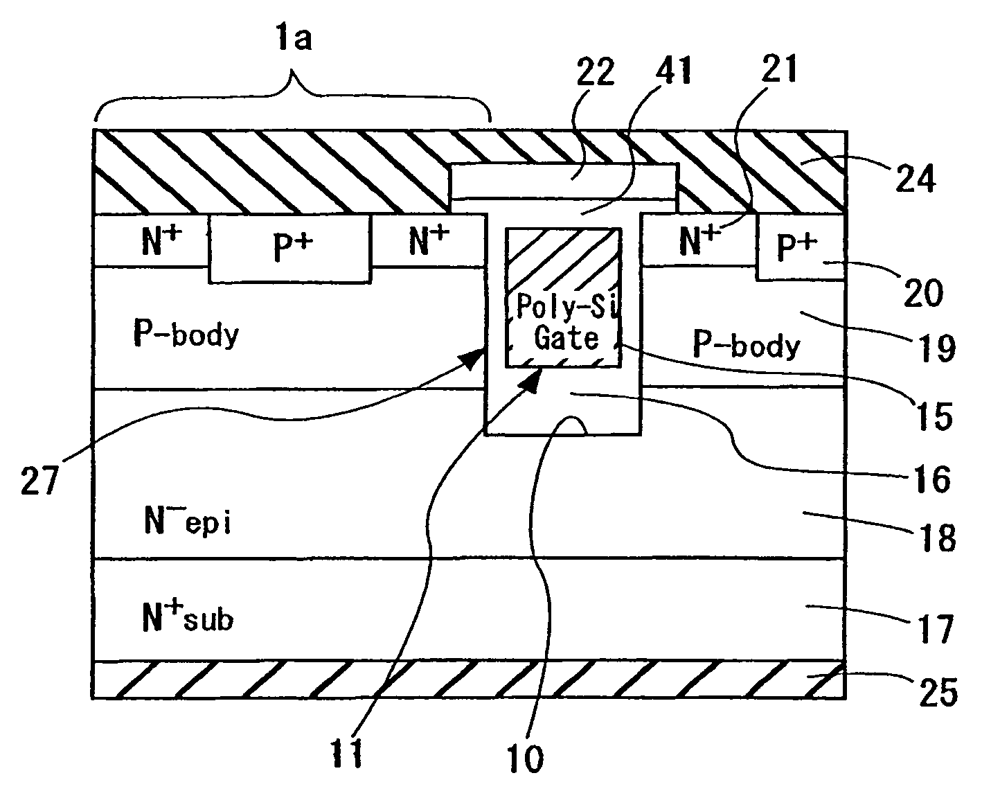 Semiconductor device having shallow trenches and method for manufacturing the same