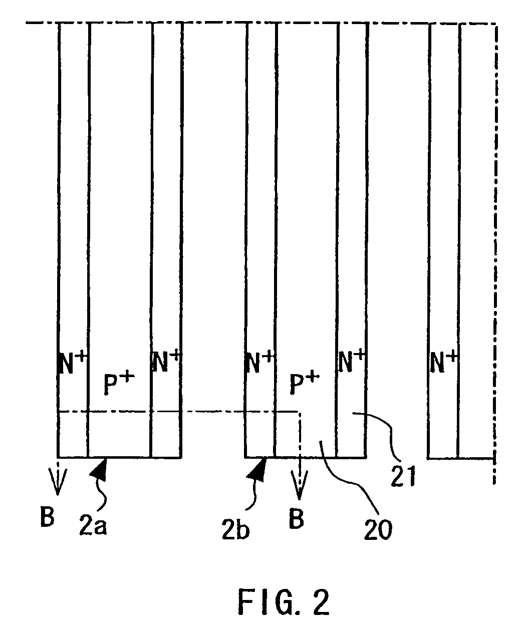 Semiconductor device having shallow trenches and method for manufacturing the same