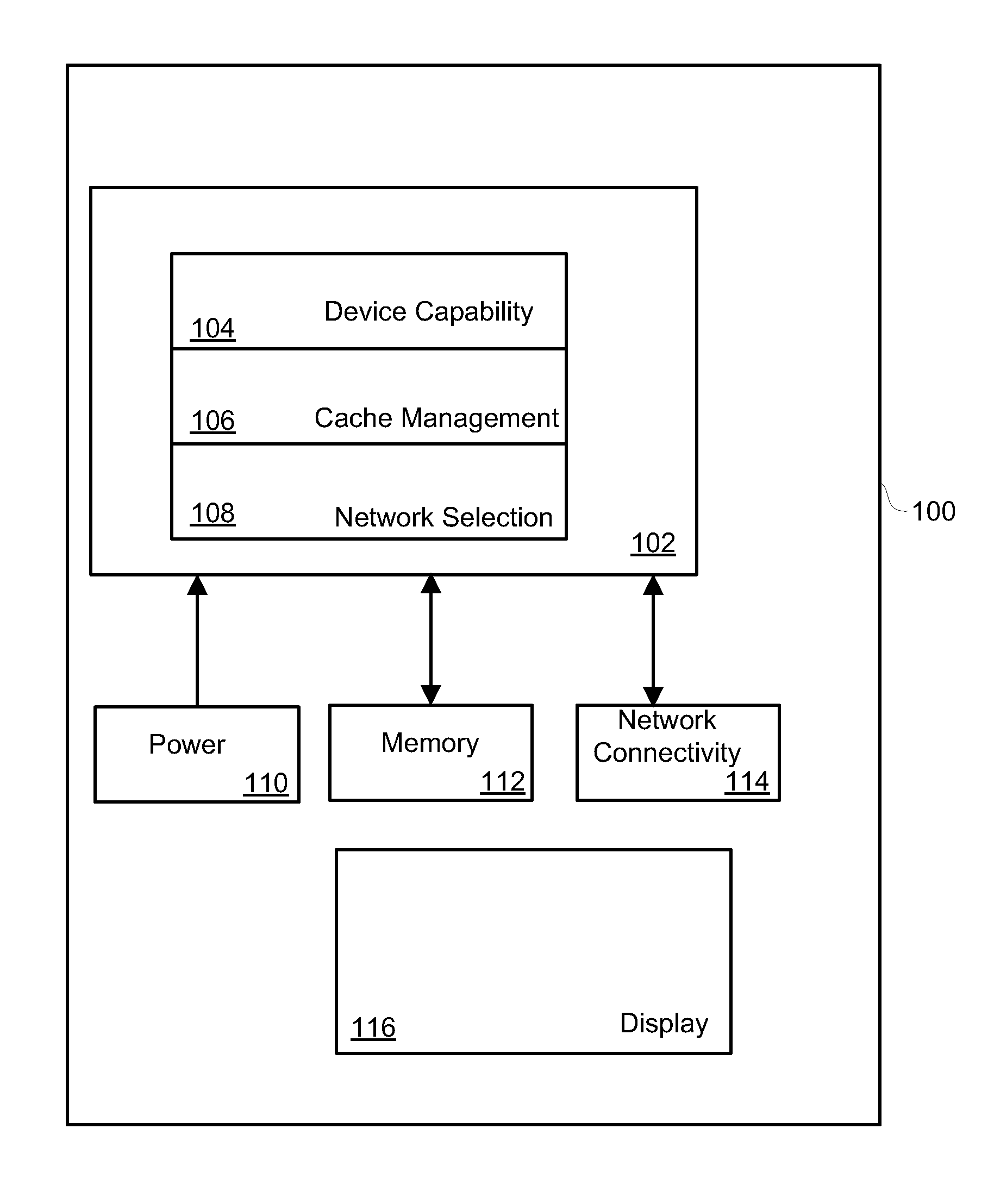 Power based content modification, transmission, and caching