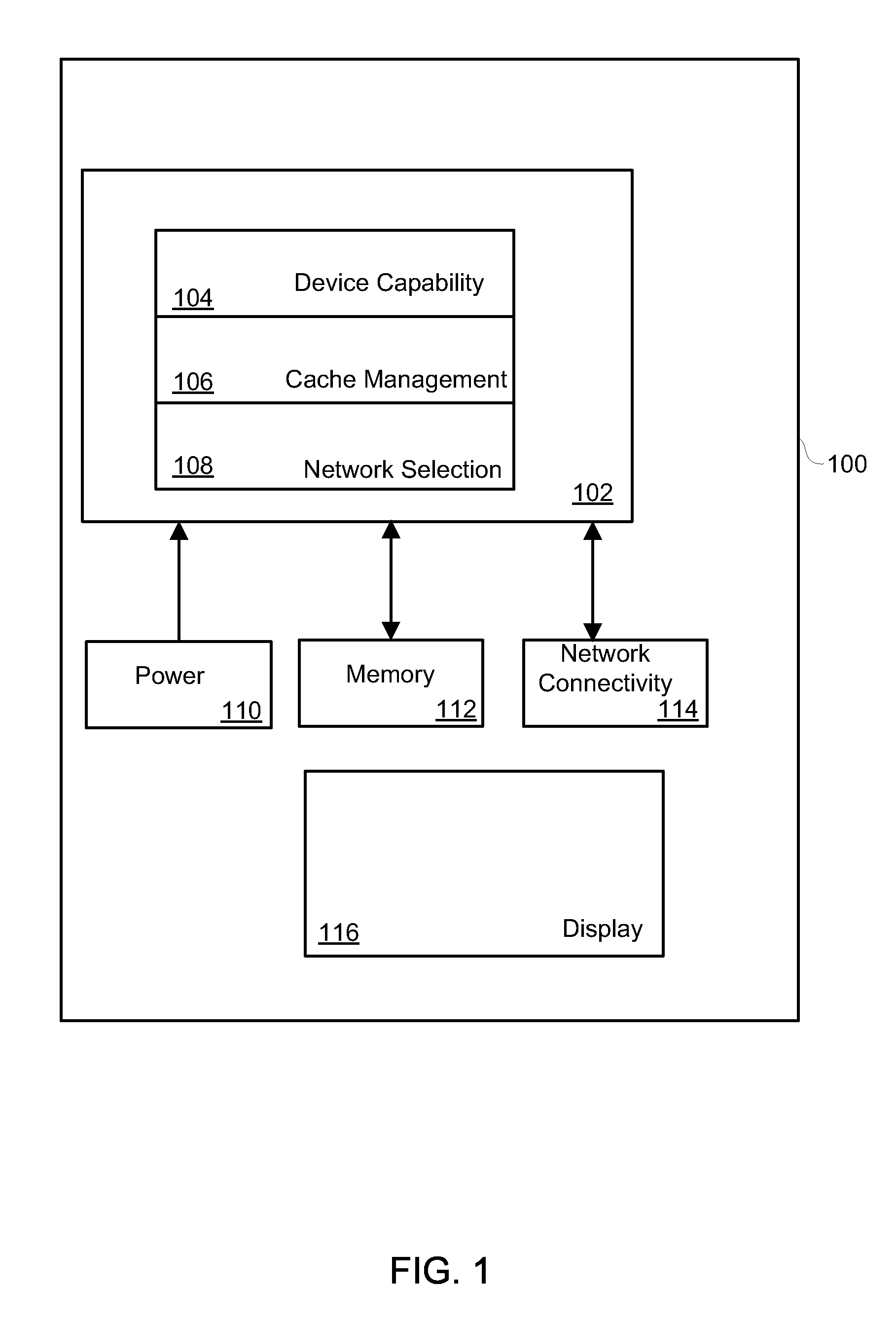 Power based content modification, transmission, and caching