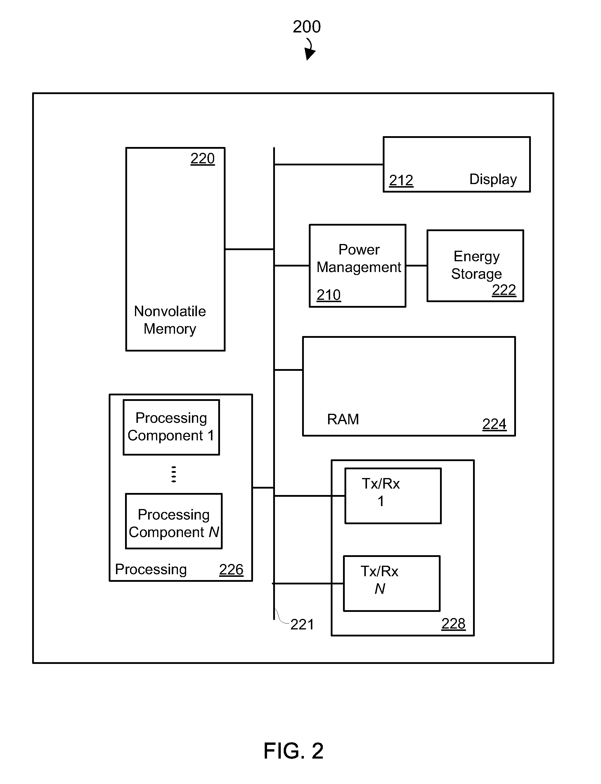 Power based content modification, transmission, and caching