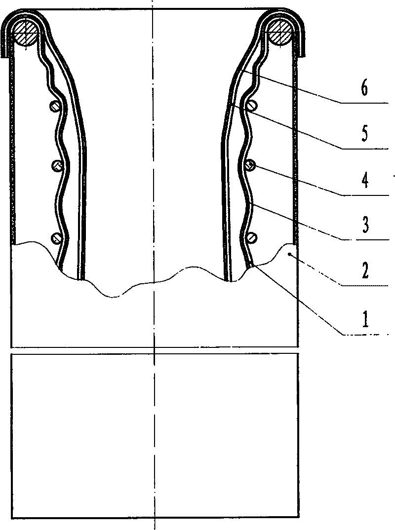 Flexible lifesaving slideway