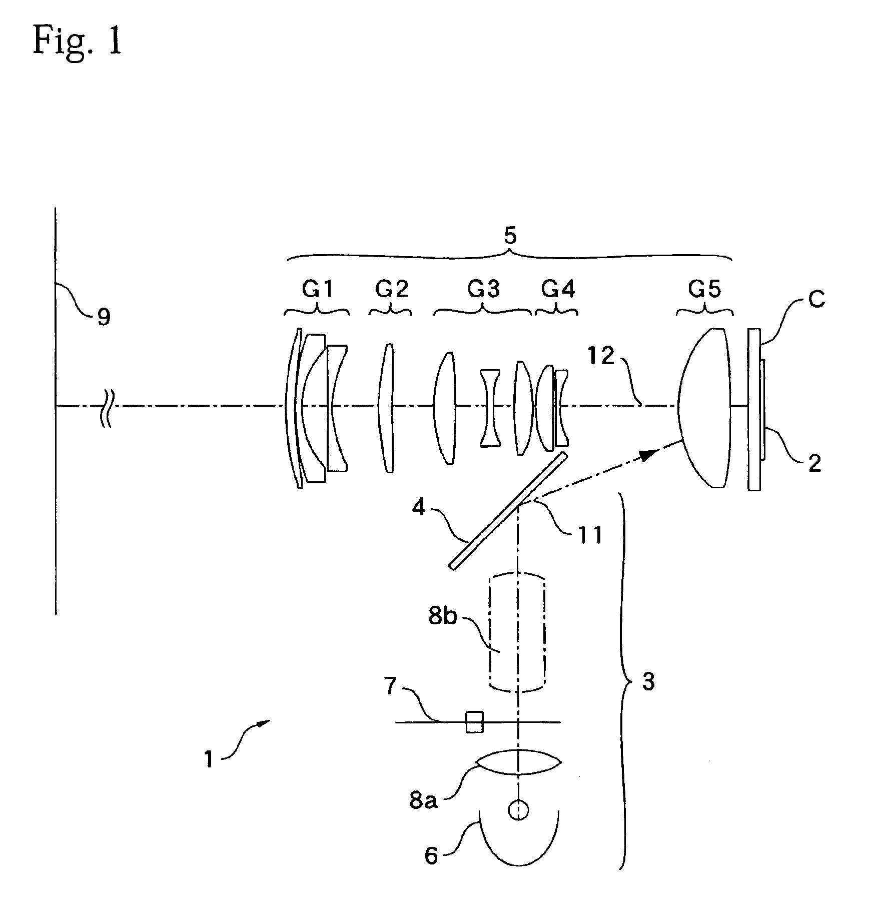 Projection zoom lens system and projector