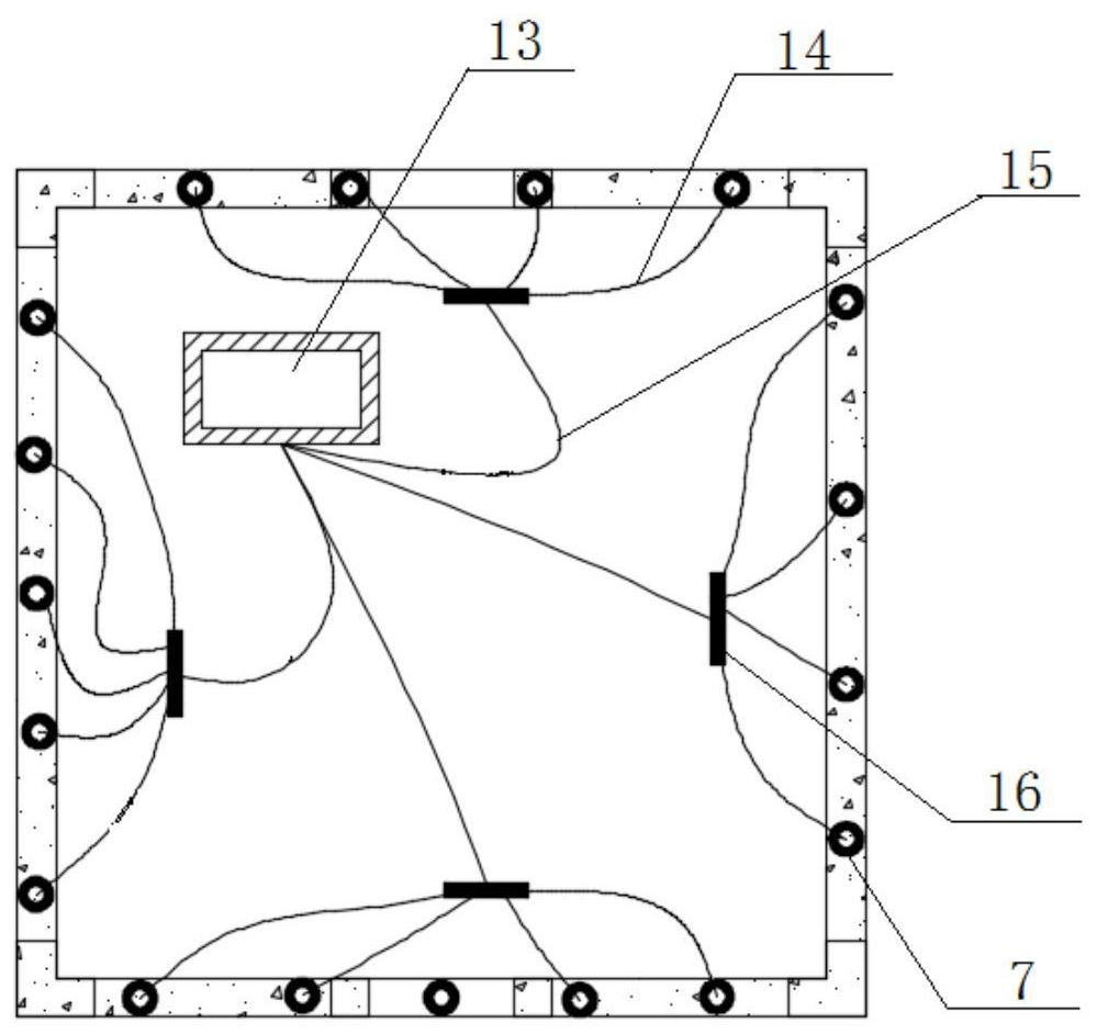 Hydraulic reverse formwork construction method for light aluminum alloy formwork of square chimney