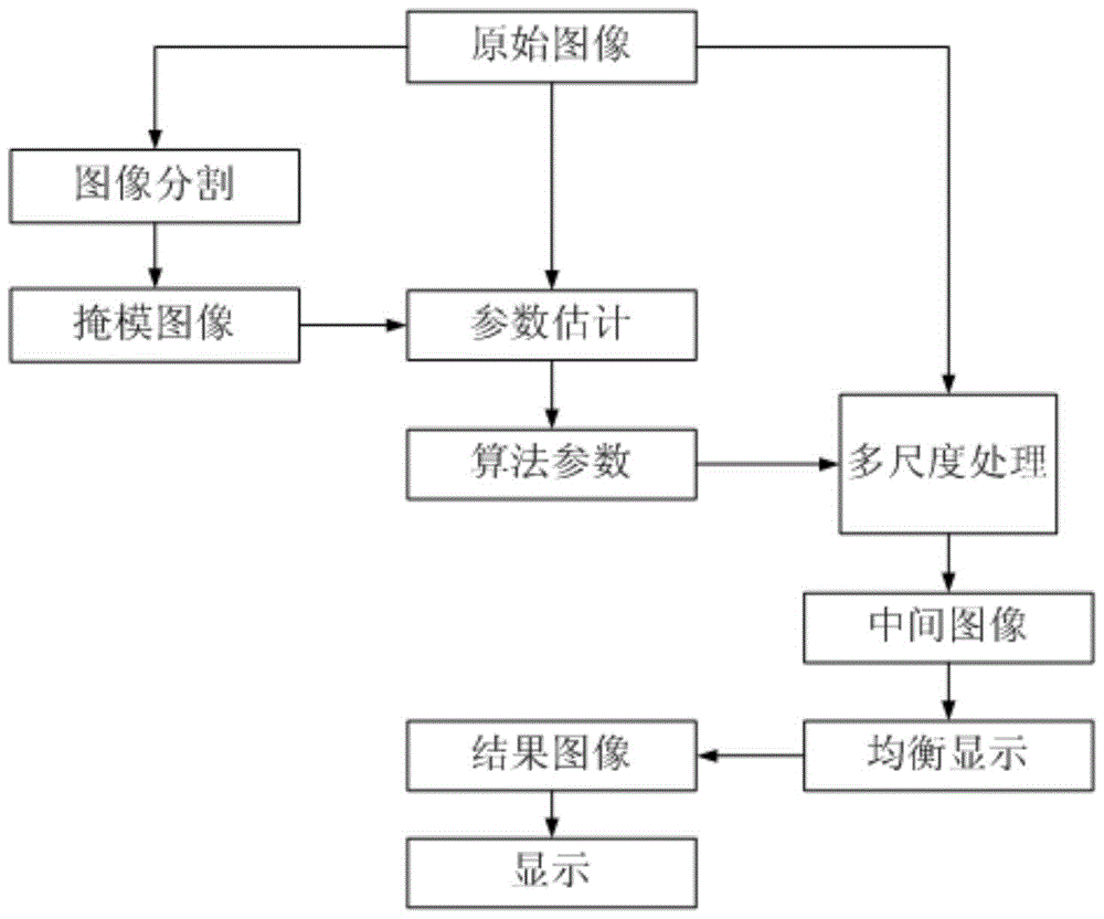 A balanced display method and system for flat-panel X-ray images