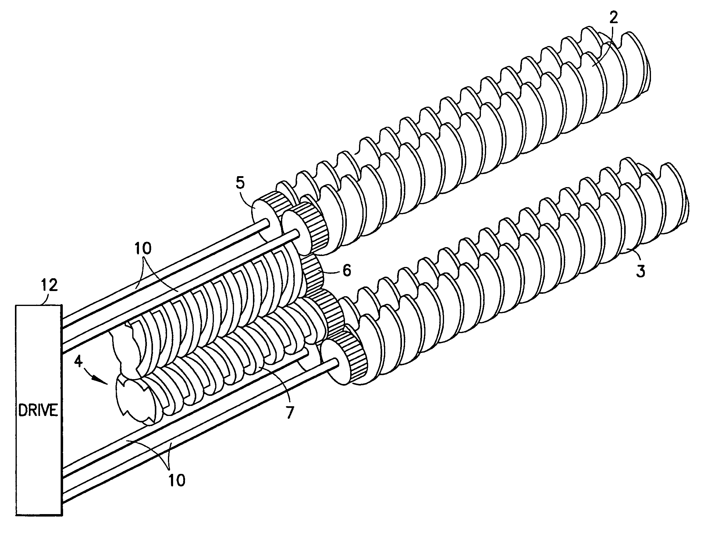 Multiple extruder configuration