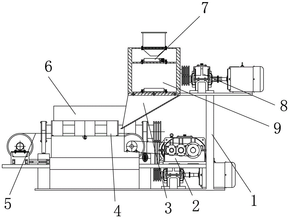 Semi-automatic feeding machine for sheep farm