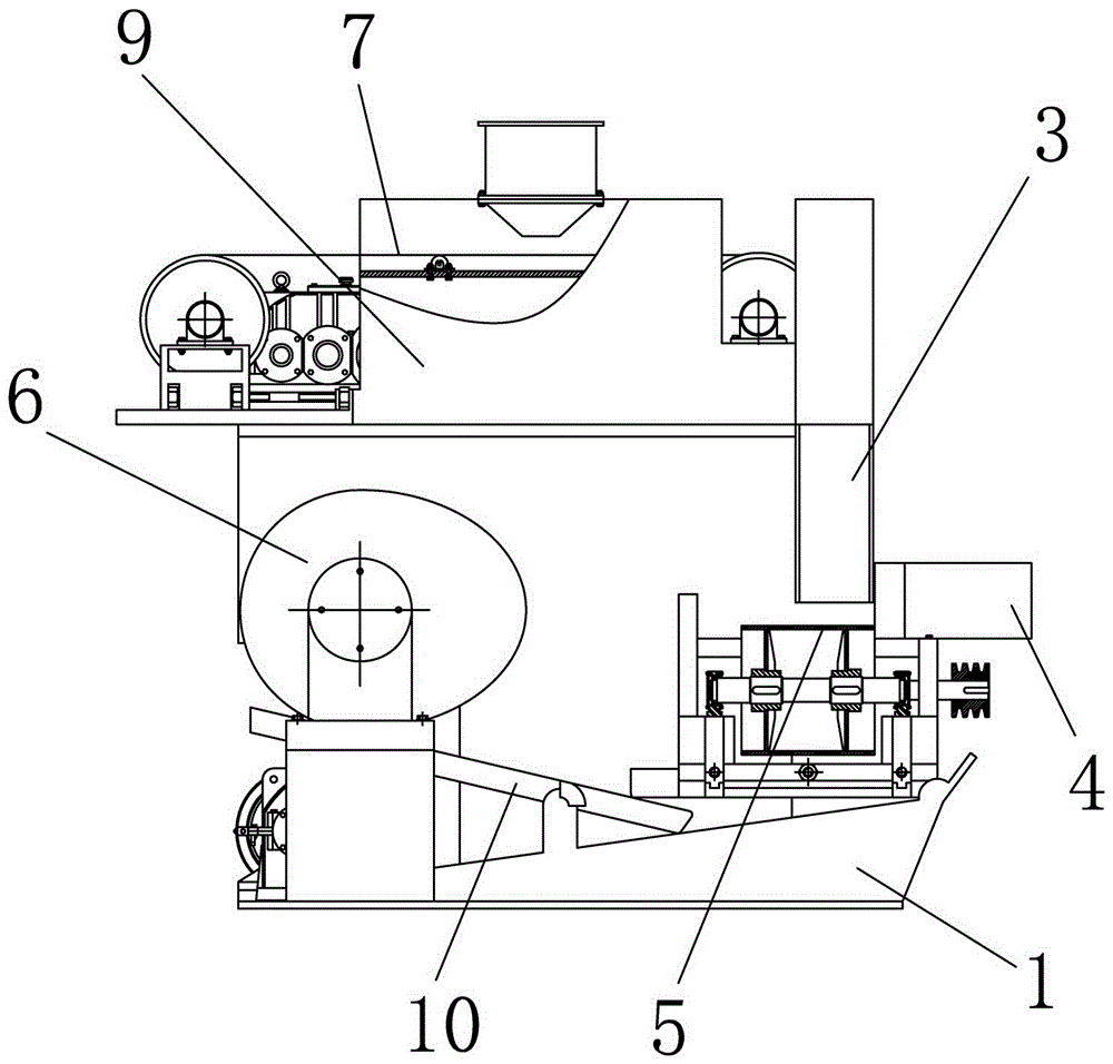 Semi-automatic feeding machine for sheep farm