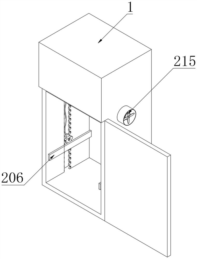 Looped network switch cabinet