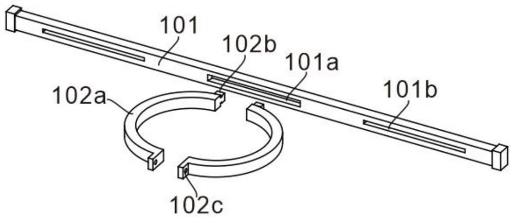 Drainage wire fixing device