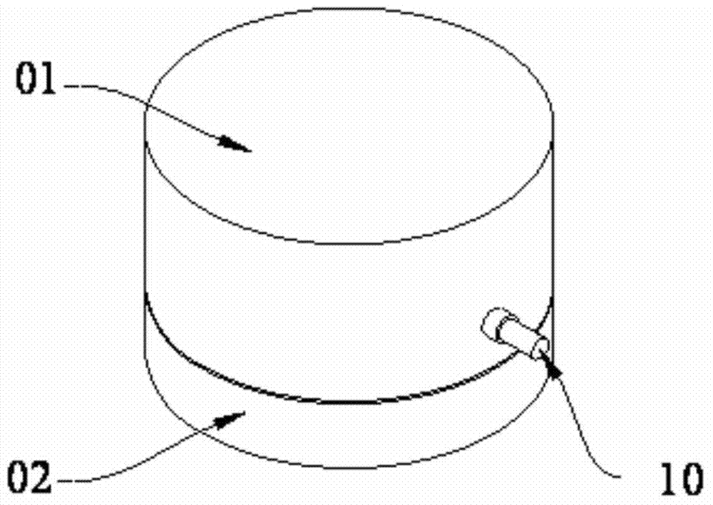 Concrete stress sensor by piezoelectric properties of PVDF (polyvinylidene fluoride) film