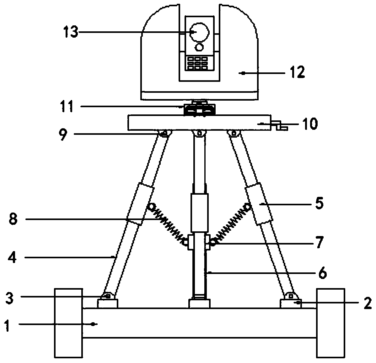 Three-dimensional laser scanning instrument for ancient building modeling