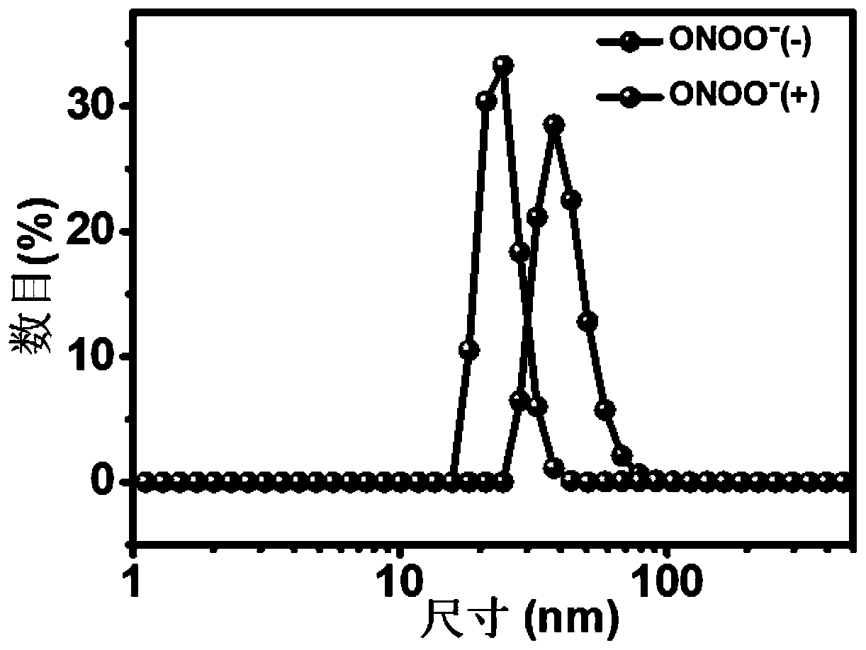 Prussian blue-based nanoprobe and preparation method and application thereof