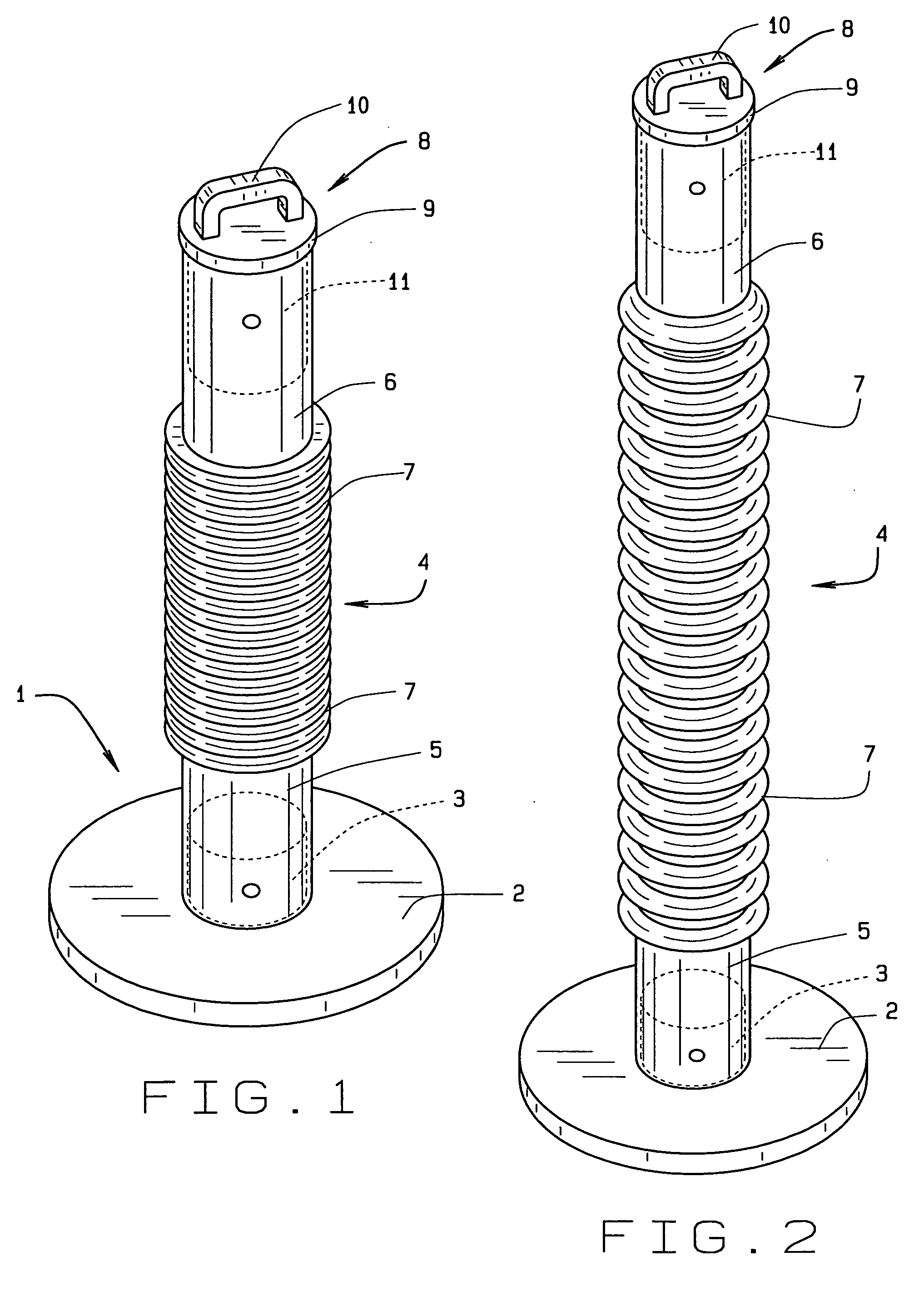 Warning tube