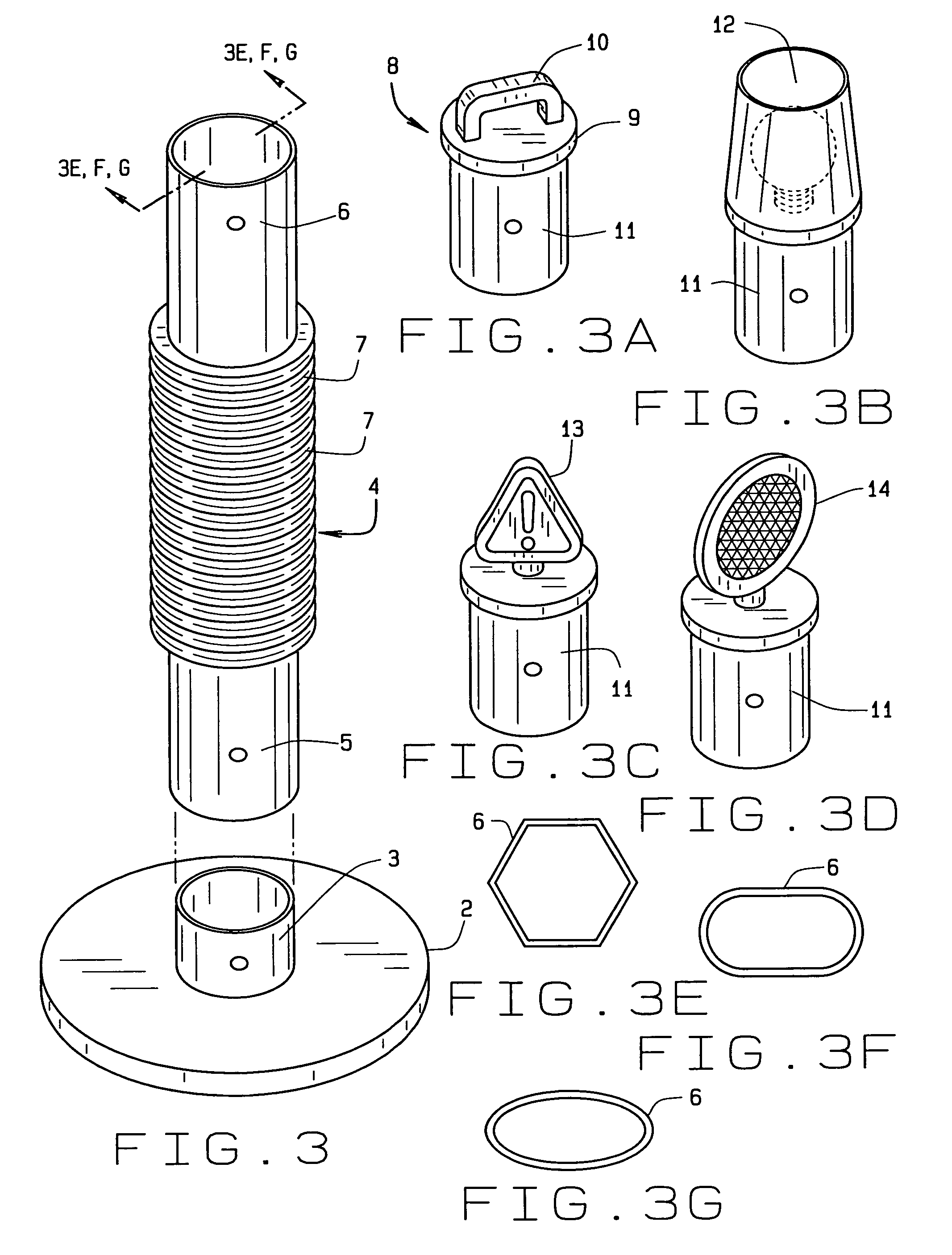 Warning tube