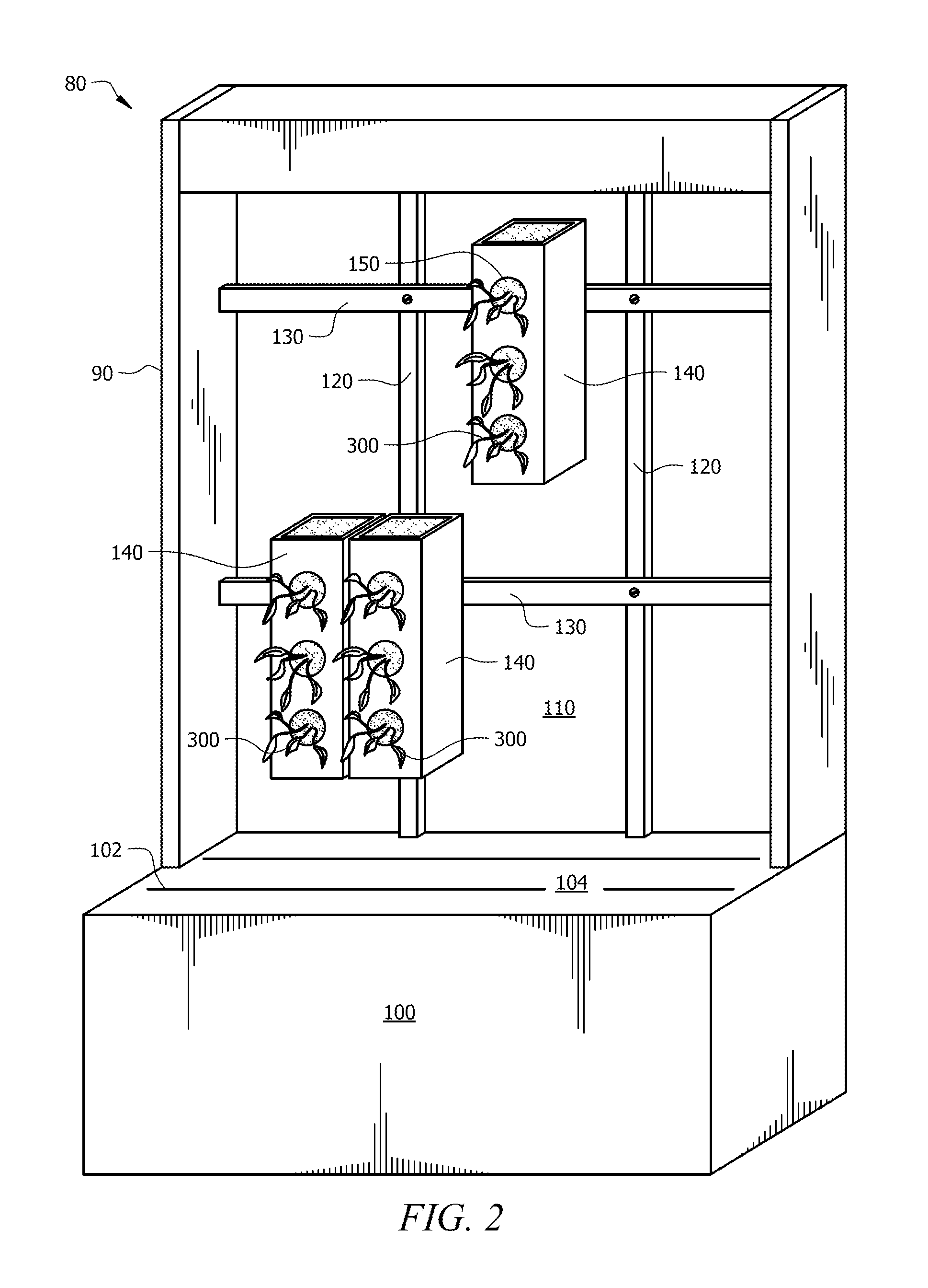 Method for growing and distributing live food