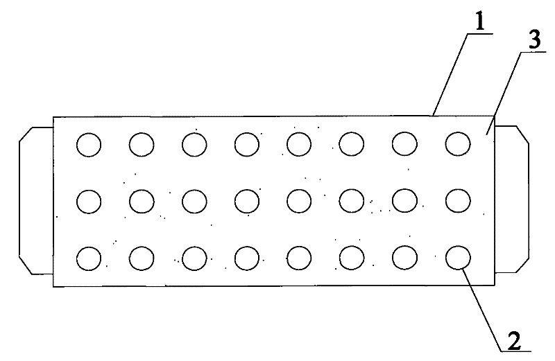 A mold for improving the uniformity of light transmission of a light guide plate