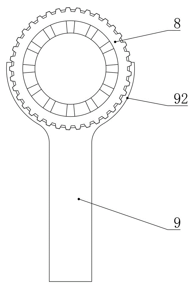 Drive axle self-locking differential