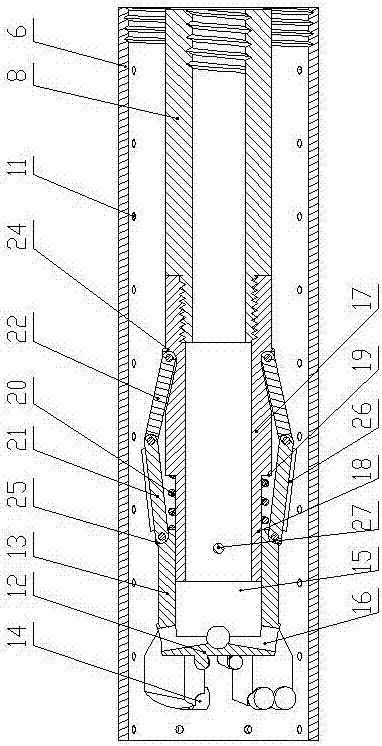 Hole drilling and protecting construction method of soft-broken coal seam