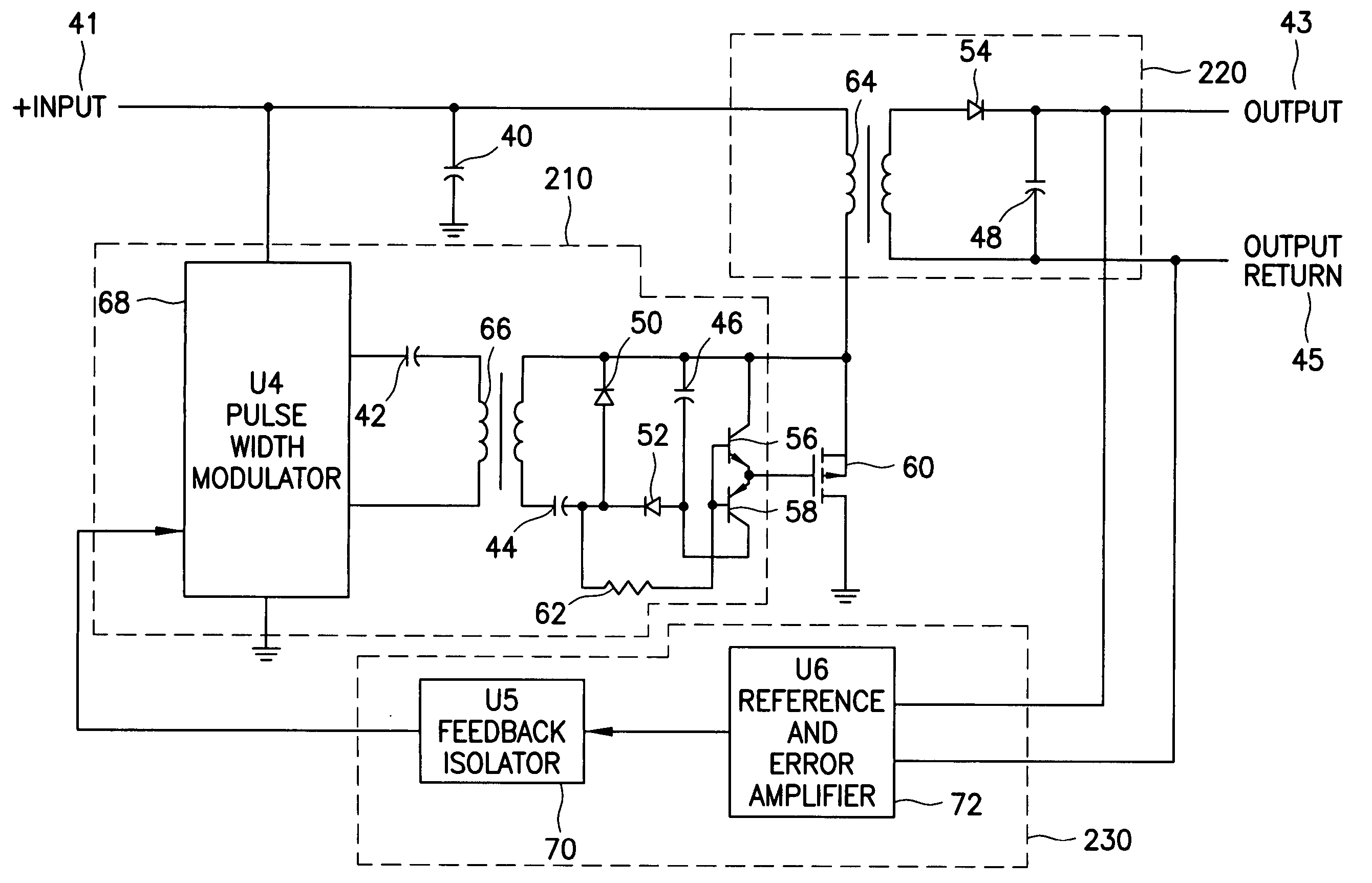 Radiation tolerant electrical component with non-radiation hardened FET